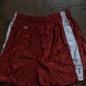 Rawlings men’s red shorts